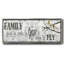 «Family Gives Us», toile encadrée-347896171