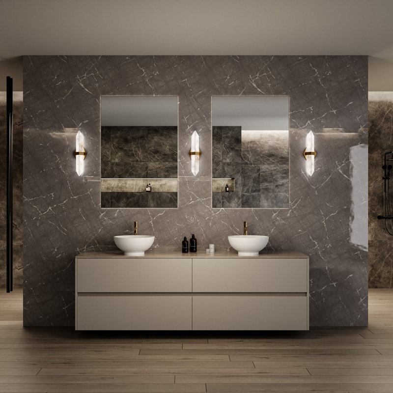 Javelin LED Bath Vanity & Wall Light, Brushed Nickel