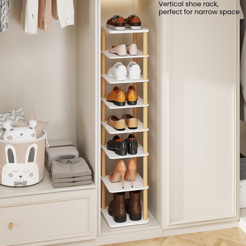 8 Tiers Vertical Shoe Rack