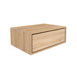 Nordic 1 - Drawer Solid Wood Nightstand