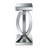 Sherrard Mirrored Glass Top End Table