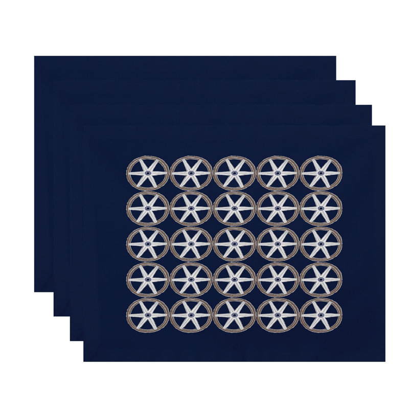 Napperon Aksel, Bleu marine
