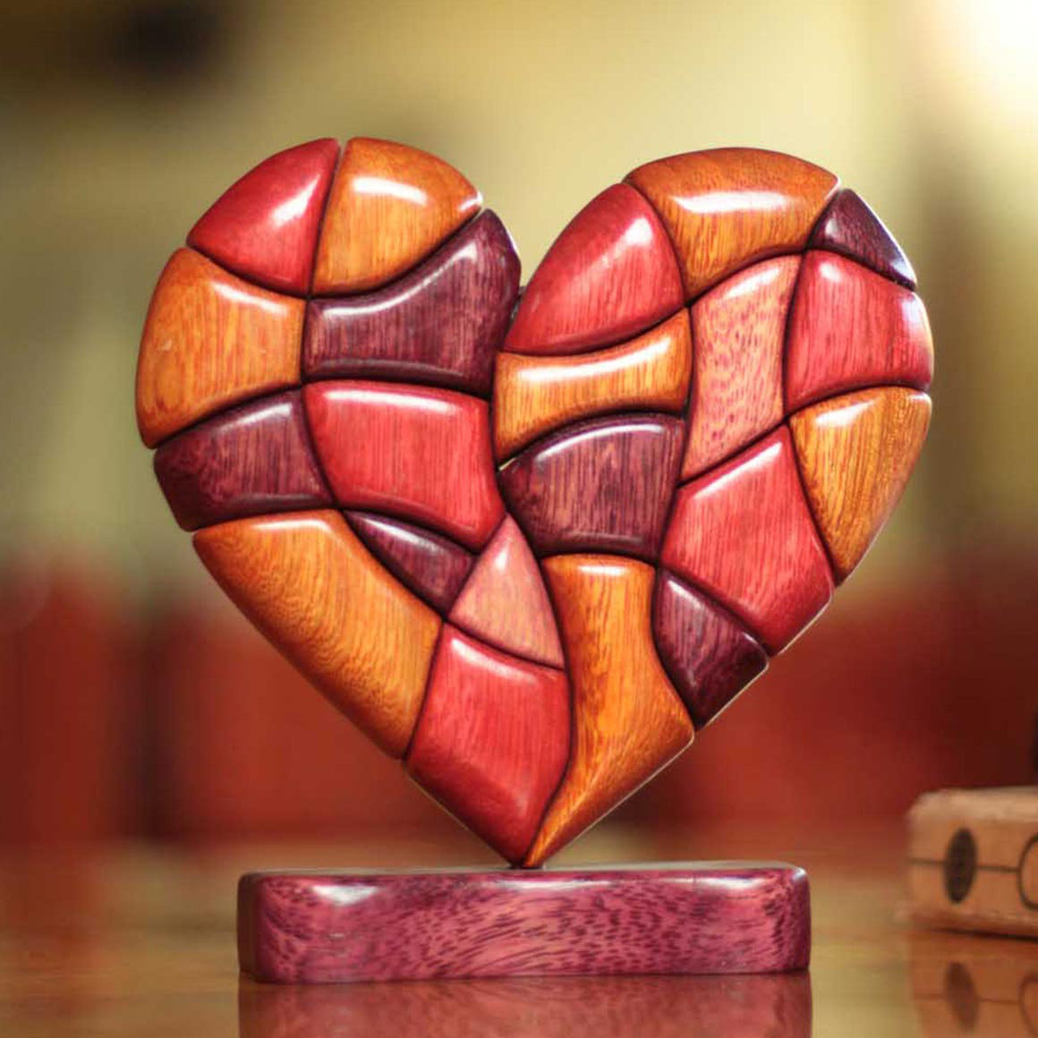 Beautiful Heart Wall Art - Abstract Figurines & Sculptures
