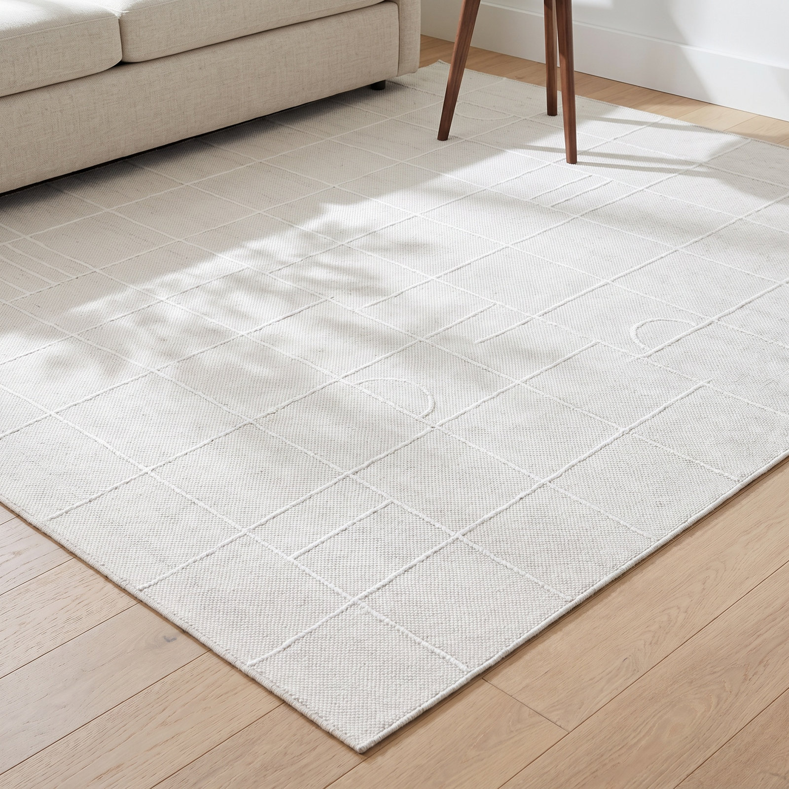 Loeb Hand-Tufted Geometric Rug, Rectangle 8' x 10'