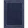 Tapis bleu marine en polypropylène tissé à la machine Toston
