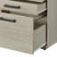Classeur 3 tiroirs gris