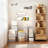 360° Rotating Bookcase Book Storage Shelf-114294644-114294647