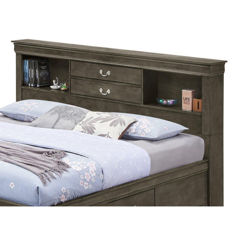 Bed Frame With Headboard, Queen