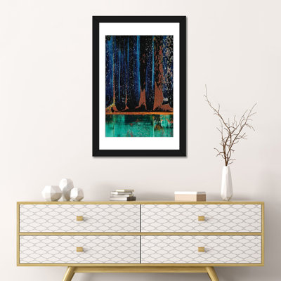 « intergalactic », reproduction sur toile