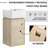 Kirstyleigh 12'' Single Floating Small Bathroom Vanity with Ceramic Top-662588714