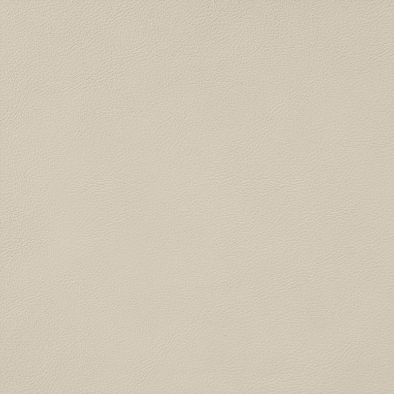 Tabouret de comptoir Asenath, Noir mat, Cuir végétalien beige
