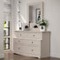 Commode 6 tiroirs avec miroir Burch