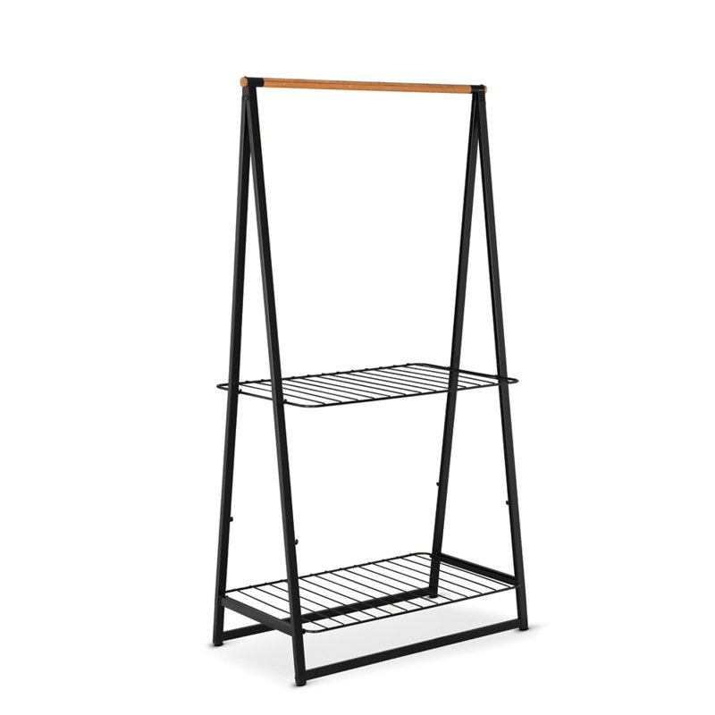 Grand portemanteau pour vêtements Brabantia Linn, Noir