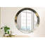 Huldar Glass Flat Wall Mirror-272791130