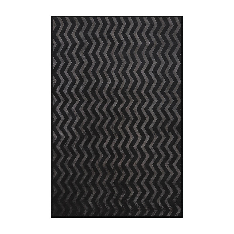 Idanell Chevron Indoor Rug, Rectangle 2' x 4'