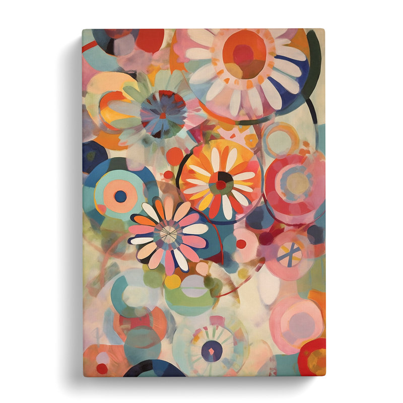 Unique Flowers Vol.4 - Wrapped Canvas, 50cm H x 35cm W x 3cm D