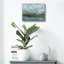  «Distant Sails» par Max Maxx, art mural en verre acrylique, 16 po x 12 po