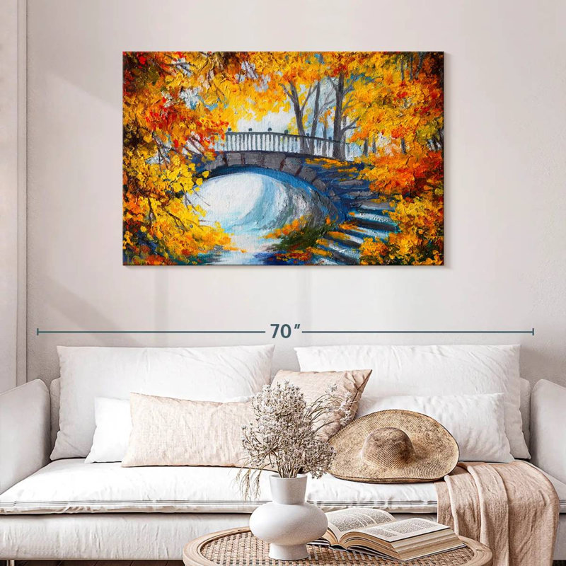 Lilie The Fall, 30" H x 45" W