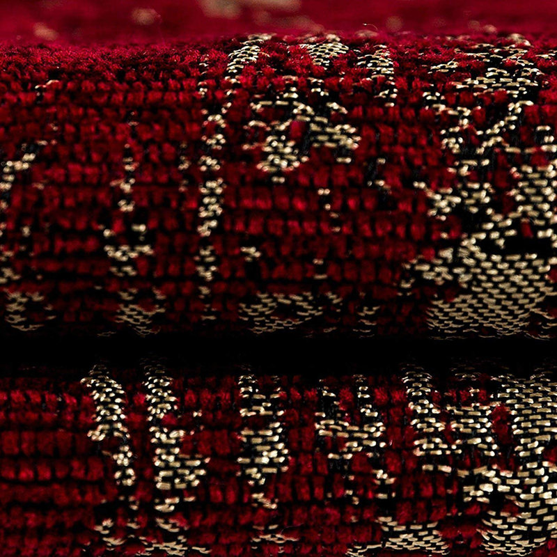 Danyale Abstract Square Cushion, Red