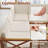 6 Pcs Acacia Wood Patio Furniture Set With Cushions And Coffee Table For Garden
