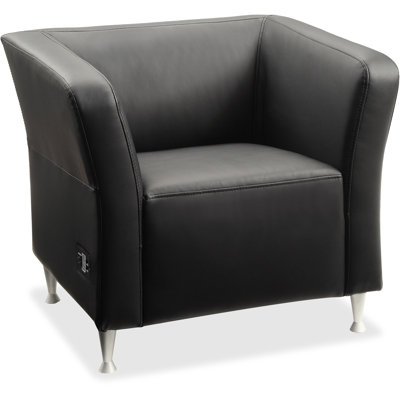 Fuze Reception Chair with Metal Frame