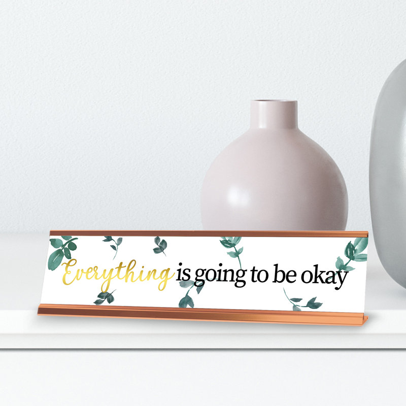 Desk Sign