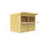 8 x 8 Outdoor Timber Garden Bar