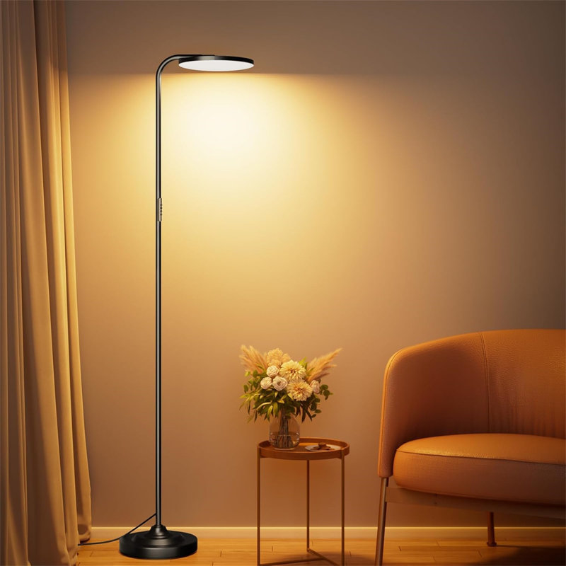 175.5cm Matte LED Task Floor Lamp