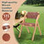 Wooden Folding Chair Set Of 2 Off-White-1398137742