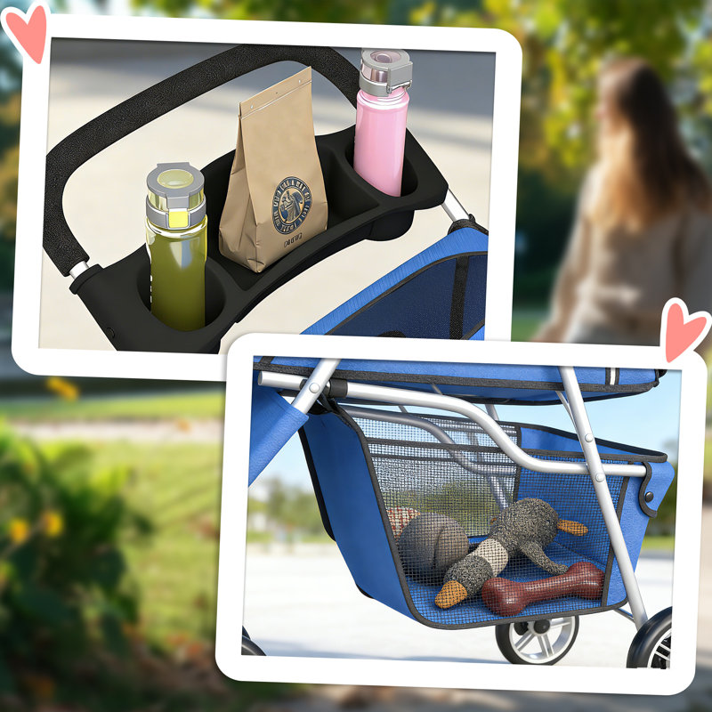 Foldable Pet Stroller