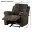 Fauteuil inclinable manuel oscillant de style transitionnel-26180382