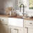 Ruvati 24 inch Fireclay Workstation White Farmhouse Kitchen Sink Apron Front Single Bowl