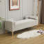  Banc de rangement 65,35 po avec accoudoirs, canapé de jour rembourré en velours côtelé pour chambre à coucher, gris clair-133591729-133591731