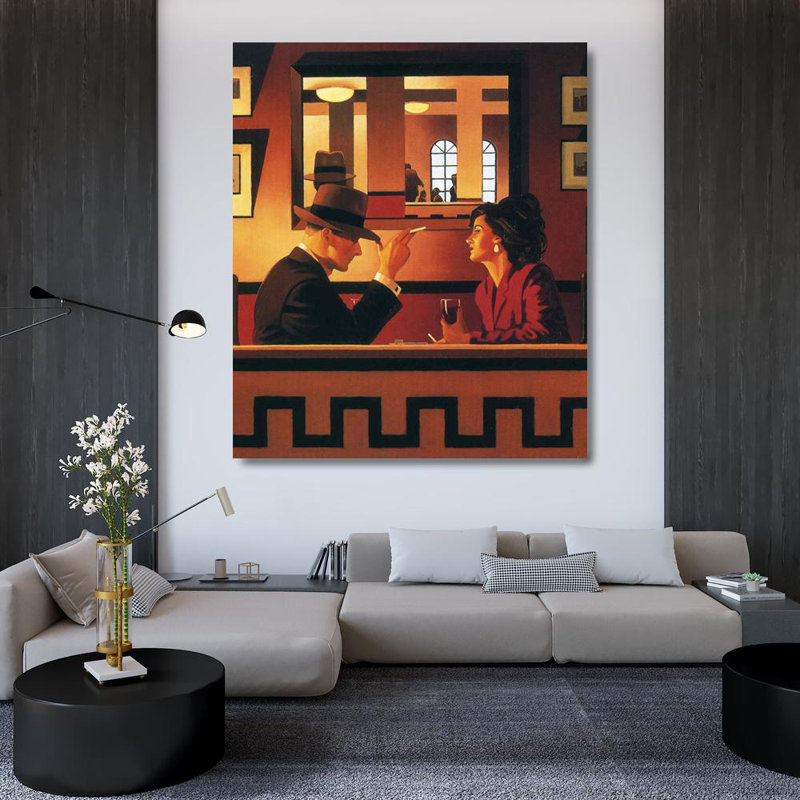 Man in the Mirror, 42" H x 36" W