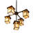 Doelling 5 - Light Dimmable Geometric Chandelier
