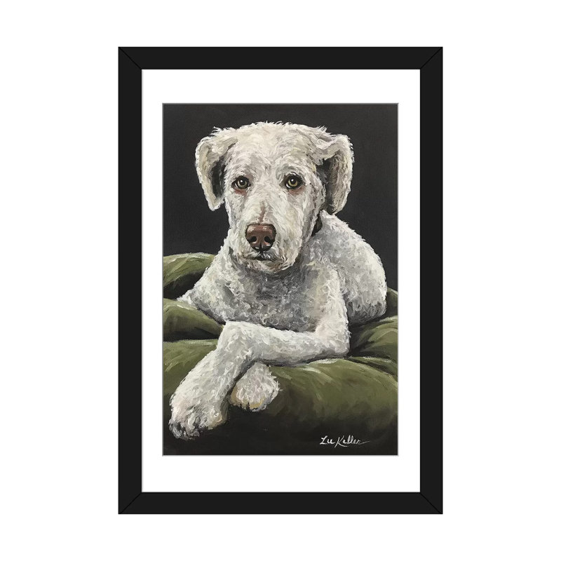 « golden doodle ce au » par hippie hound studios, reproduction d’impression sur toile tendue, H 24 po x l 16 po x P 1 po