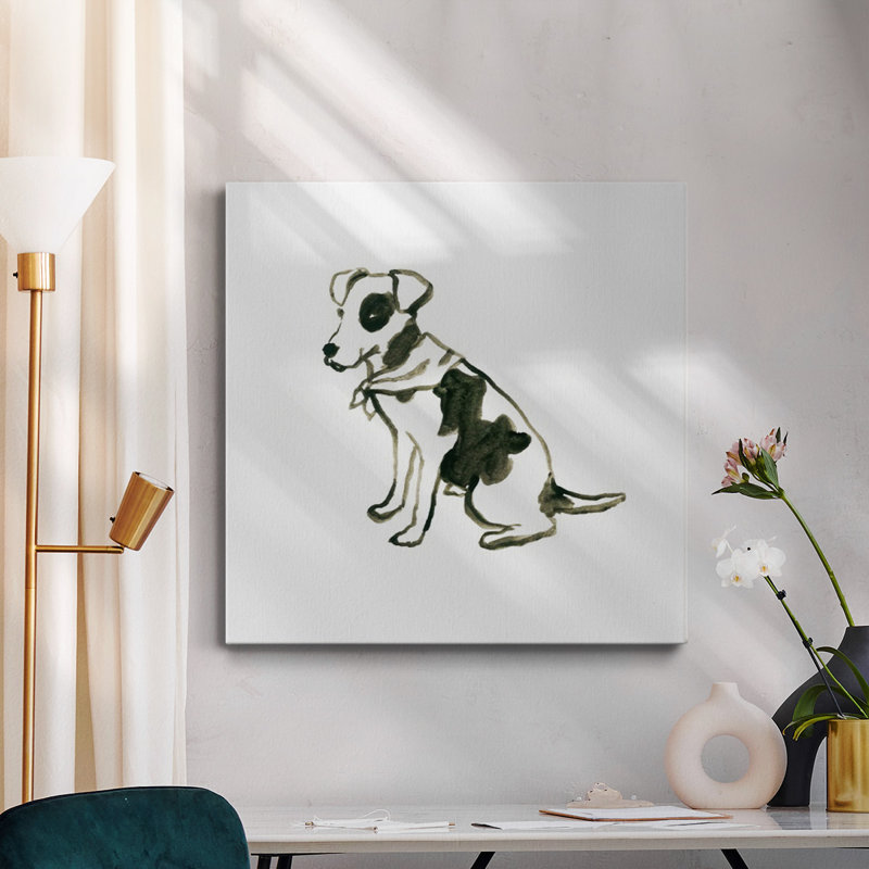 Toile tendue Canine Cameo III-Premium Gallery - prête à être accrochée