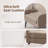 Polyester Upholstered Accent Chair(Set Of 4)-286889065