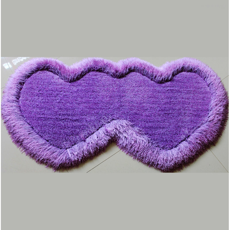 Tapis d'intérieur, tapis à poils longs à double cœur
