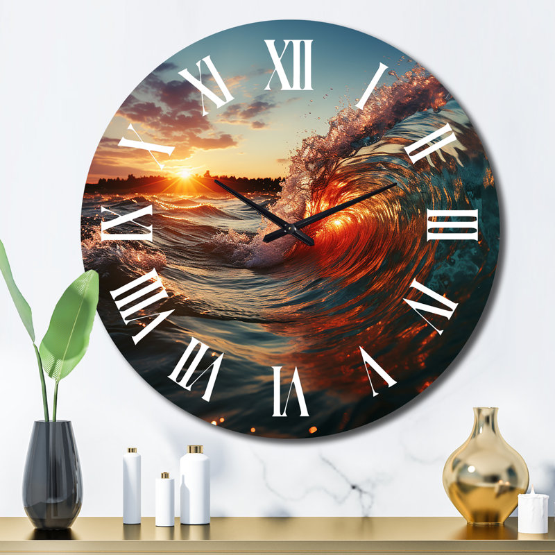 Horloge murale Sunshine, Grand