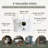 MaceratingFlo 750W Macerating Toilet System with Chair-Height Bowl, Two-Piece Upflush Toilet for Basement, 4 Inlets