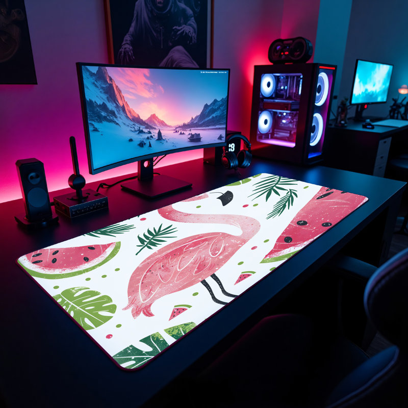 Polyester Desk Pad, 31.5x15.5