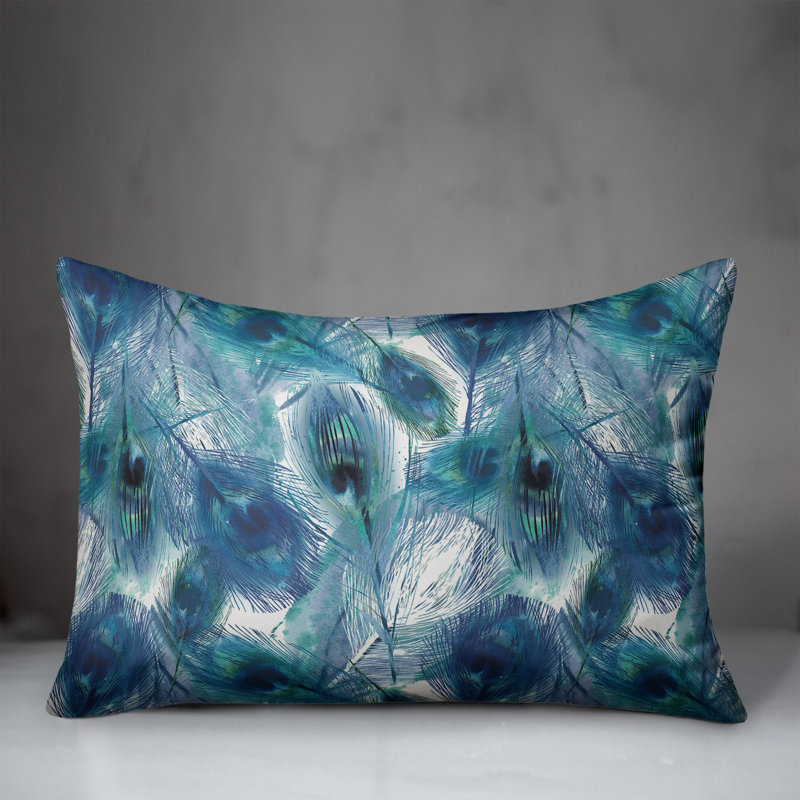 Coussin Peacock Feathers