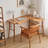Modern Minimalist All-Solid Wood L-shaped Desk