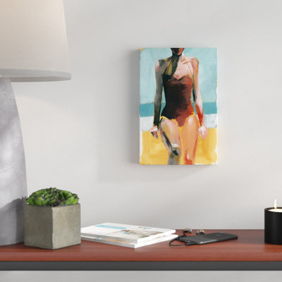 «Vintage Swim II» par Jennifer Paxton Parker, reproduction d'art sur toile tendue