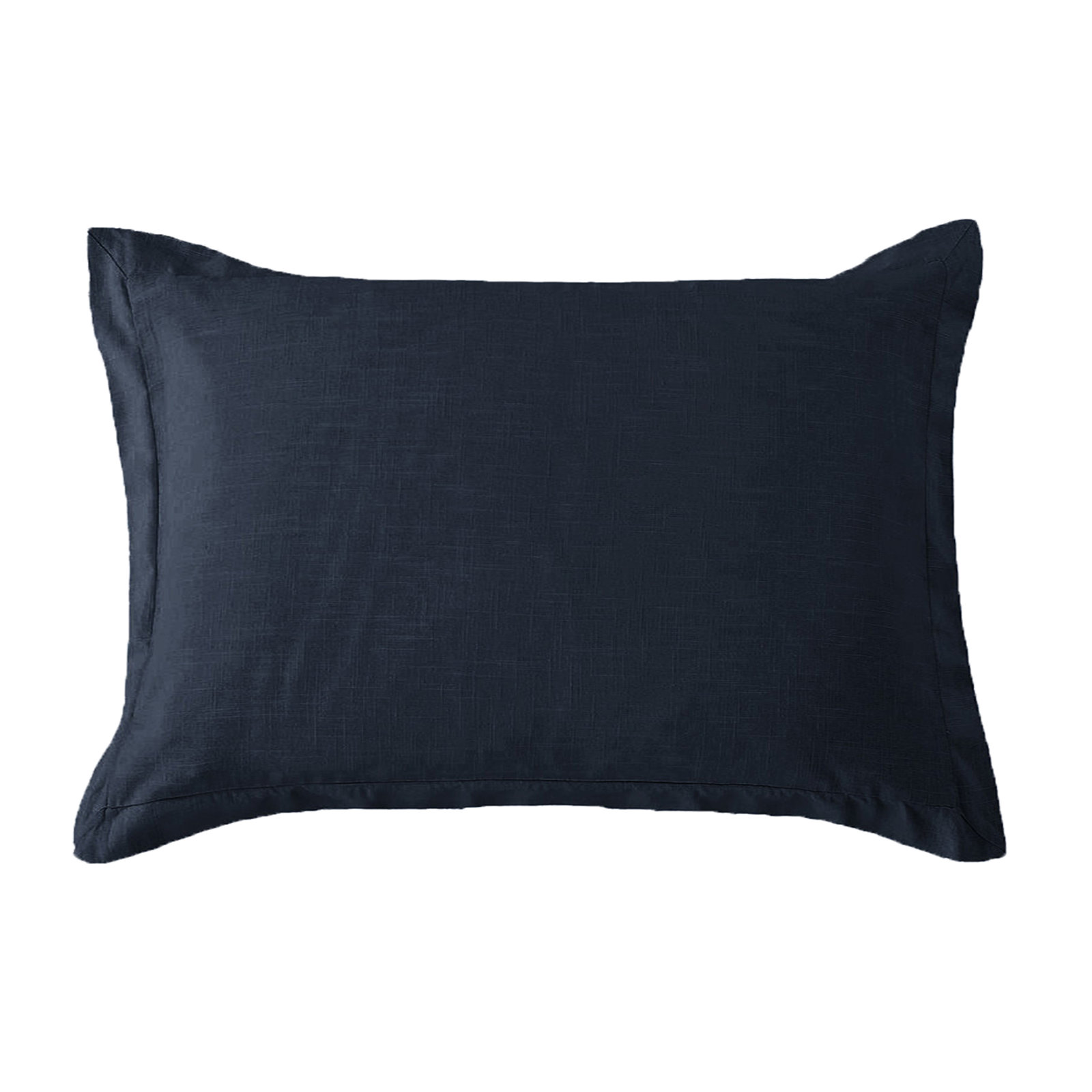 Madera 39" x 27" Linen Throw Pillow, Navy