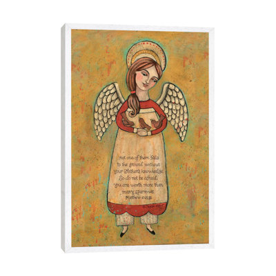 Sparrow 1 Piece Wall Art on Canvas