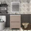 Meuble-lavabo simple 23,5 po avec plateau Laverock-832213096