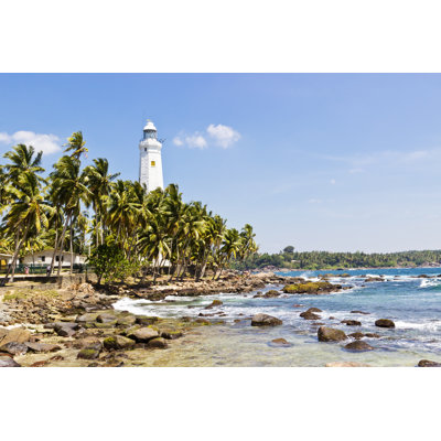 Beautiful Tropical Landscape - Wrapped Canvas Print