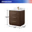 Meuble-lavabo sur pied simple 30 po avec comptoir en quartz-1157154604